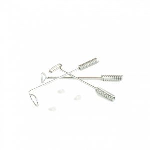 Miniatyr golfset med tre klubbor